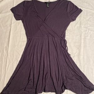 Dark grey Forever 21 flowy dress